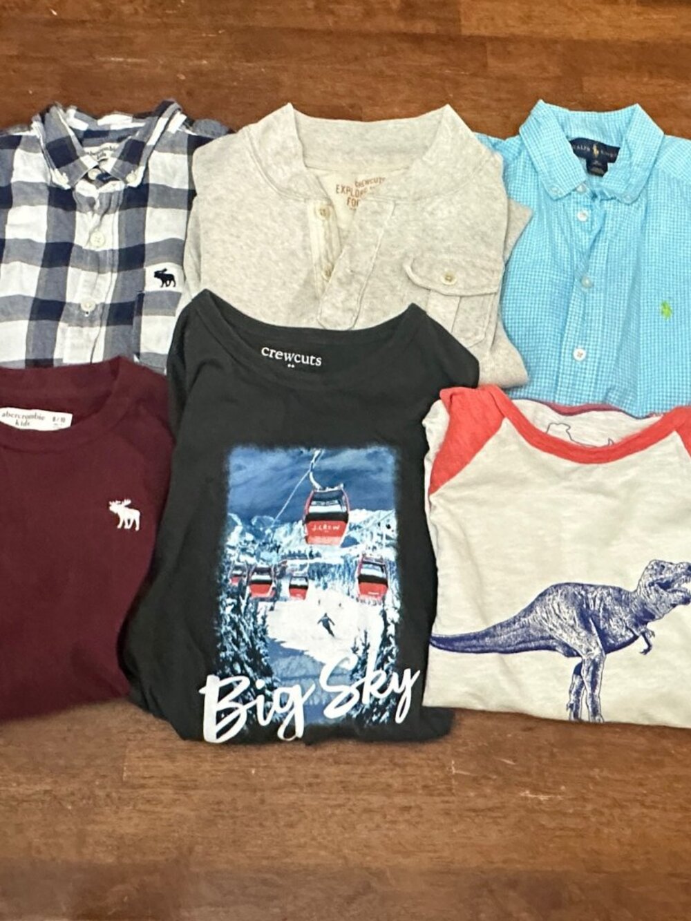 6 Boy's Shirts